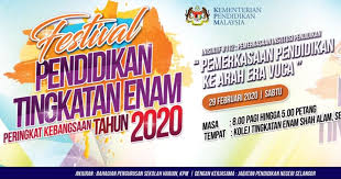 Semester tu tak dapat kolej (hostel). Form Six Festival To Take Place On Feb 29
