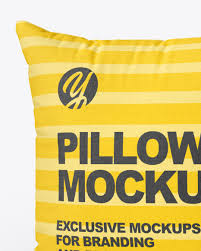 Get free money towards your purchases with creative market credits. Three Square Pillows Mockup In Object Mockups On Yellow Images Object Mockups