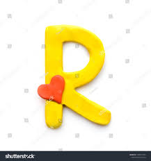 S is the nineteenth letter of the english alphabet. Yellow Plasticine Letter R English Alphabet Stock Photo Edit Now 1260577594