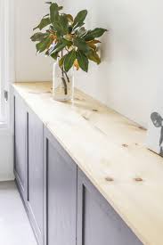 In addition, installation of concrete countertops is not something you can do yourself unless you have the proper concrete laying skill. Diy Wood Countertops For Under 50 Modern Farmhouse Kitchen