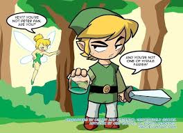 This Is So Cute I Love Peter Pan Legend Of Zelda Crossovers Legend Of Zelda Peter Pan Crossovers