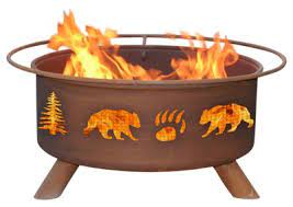 Check spelling or type a new query. Patina Products Bear And Tree Fire Pit Bass Pro Shops