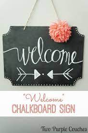 Why and how are you or someone you know a walk in? Chalkboard Welcome Sign Two Purple Couches Chalkboard Welcome Signs Welcome Signs Front Door Welcome Chalkboard