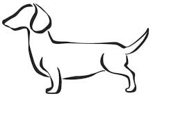 Black And White Dachshund Drawing Dachshund Doxie Wiener Dachshund Drawing Dachshund Tattoo Dachshund Art