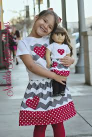 The internet is full of. Girl Doll Matching Valentines Outfit Doll Girl Matching Valentines Day Skirt Outfit 18 Doll Clothes Sold By Needles Knots N Bows On Storenvy