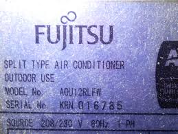 This would seemingly violate the second law of. How Can I Tell The Age Of A Fujitsu Air Conditioner From The Serial Number