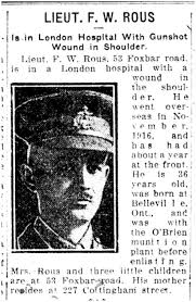 Frederick William Rous