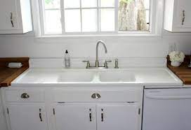 Easy to install and perfect for washing large pots and pans. Http Www Ursidaenyc Com Wp Content Uploads 2016 05 Vintage Kitchen Sink With Drainboard Jpg Farmhouse Sink Kitchen Kitchen Sink Design Best Kitchen Sinks