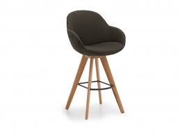 Barhocker holz drehbar ideen, solltest du berlegen ob dein barstuhl wohnzimmer esszimmer kchen. Niehoff Coppa Barstuhl Drehbar Wildeiche Mikrofaser Graphit Indoor Mobel Mesem De
