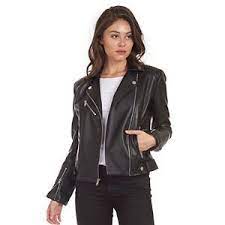 Women S Fleet Street Faux Leather Moto Jacket Kohls Faux Leather Moto Jacket Celebrities Leather Jacket Womens Faux Leather Moto Jacket