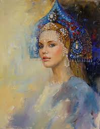 Russian Princess By Nelya Shenklyarska In 2021 Princess Art Princess Painting Art
