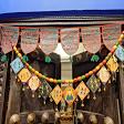 Wooden toran for home decor