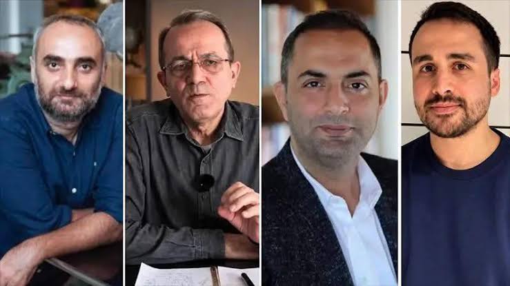 Akçakoca - Fon soruşturmasındaki iddiaları yazan gazeteciler Mustafa Balcı, Şaban  Sevinç ve Murat Ağırel adliyede