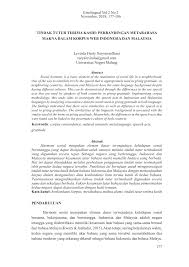 Nama bulan ini diturunkan ke dalam bahasa melayu nusantara melalui dua bentuk julai dalam bahasa baku dipakai malaysia, singapura dan brunei1 hasil peminjaman bahasa inggeris kuala lumpur: The Web Page Of Prpm For Dictionaries Information Download Scientific Diagram