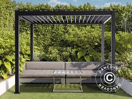 $350 setup fee | dinner at menu prices. Pergola Pavillon 3x4m Dunkelgrau Dancovershop Lu