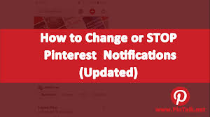 Select the bell icon in the bottom menu to display the notifications and the three dots next to each one. How To Change Pinterest Notifications Updated Pinterest Tutorials Pintalk Net