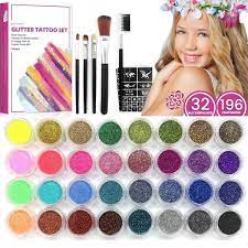 Like any other art, tattoo art is also evolving to incorporate modern concepts of style and design such as piercing, rhinestones and glitter. Glitzer Tattoo Set Fur Kinder Temporare Glitzer Real De