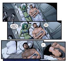 At 2 AM this morning I learned that it is practically comic canon that Tony  Stark was pegged by Gamora : r/inthesoulstone