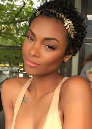 Choose your favorite curly or wavy headband hair piece. Natural Curly Short Hair With Headbands Natural Hairstyles For Short Hair Askhairstyles