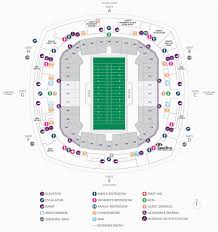 Georgia Dome Tailgating Map Secretmuseum