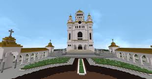Nu pentru că aș fi religios, ci pentru că eram curios să o văd. The Cathedral Mantuirii Neamului Bucharest Romania Minecraft Map