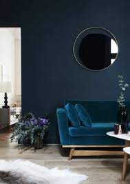 Home » decoration maison » decoration salon mur bleu. 21 Facons D Adopter Le Bleu Petrole Dans Son Interieur