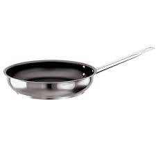 Paderno World Cuisine Grand Gourmet 12 1 2 Inch Non Stick Stainless Steel Frying Pan With Loop Handle Tried It Love It Paderno World Cuisine Frying Pan