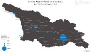 List Of Cities And Towns In Georgia Country Wikipedia