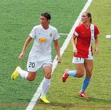 Melton, 41, took to instagram to share a photo of their wedding day, which took place sunday. Abby Wambach Wikipedia