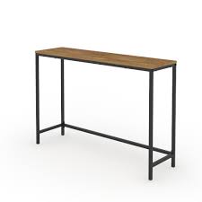 Profile console table wood & metal narrow desk. North Avenue Sofa Table Sindoori Mango 428196 Sauder Sauder Woodworking