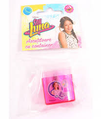 Ghiozdan clasa 1/4, soy luna roz cu bleu. Soy Luna