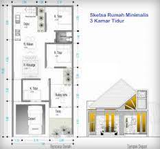 Desain rumah minimalis pada gambar mengandalkan 2 ruang tidur utama yang dilengkapi. Desain Denah Pondasi Rumah Ukuran 6x9 Terupdate Rumahmewah45