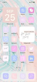Minimalist Ios 14 App Icons Pastel Iphone App Icon Pack Etsy In 2020 Homescreen App Icon Personalized Iphone