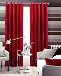 Three spacious interiors with black and red decor. Design And Decoration Of A Gray Red Living Room Interior