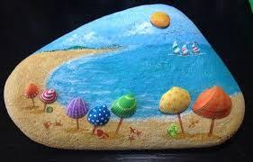Image Result For Tas Boyama Ornekleri Modelleri Sanat Boyali Kayalar Yaratici