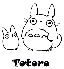 Totoro Gif 1 895 2 054 Pixels Coloring Books Totoro Coloring Pages