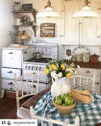 Farmhouse shabby chic kitchen decor. Pin By Cynthia Herron On Bryarton Farm Farmhouse Chic Kitchen Chic Kitchen Decor Shabby Chic Kitchen