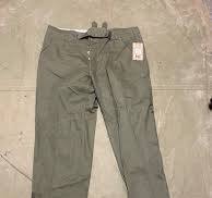 WWII GERMAN SUMMER AFRIKA KORP TROPICAL M1940 COMBAT FIELD TROUSERS-SMALL 32W