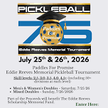 Paddles For Promise, Eddie Reeves Memorial Tournament