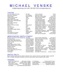assistant professor of theater resume