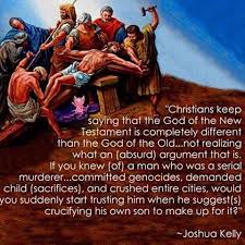 Old Testament God Vs New Testament God Atheist Humor Atheist Atheist Quotes