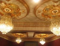 Delle Dekor Saray Tavan Oval Avize Gobegi 120 Cm Tavan Tugla Duvar Avize