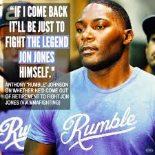 Who's here for a Jon "Bones" Jones vs. Anthony "Rumble" Johnson fight?