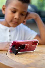 CLCKR iPhone 12 Pro Max 6.7 Case, Mobile Phone Case with Finger Holder,  Case with Holder Compatible iPhone 12 Pro Max 6.7