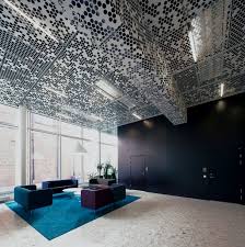 The Toughest Ceiling Tiles To Make Your Home Look Appealing And Ornate Painted Art Wall Sty Architecture Ceiling Lobby Design Interior Architecture Design