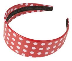Bestellungen von fleißigen verkäufern, erfolgreich versendet. Kleidung Accessoires Hute Kopfbedeckungen 50er 60er Jahre Haareifen Rockabilly Haarschmuck Pink Gepunktet Polka Dots