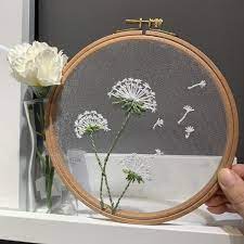 Mother S Day Gift Beginner Embroidery Hoop Art Etsy In 2021 Embroidery Hoop Art Embroidery For Beginners Embroidery Hoop