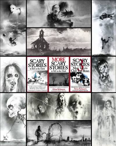 Millennials, this one's for you: remember Alvin Schwartz's "Scary Stories  to Tell in the Dark?" Launched more than 40 years ago, the three-volume set  collected haunting folklore from around the world. It