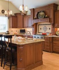 Nutmeg has come a long way since the days when it was thought to ward off the plague. Raised American Heritage Cherry Burnished Nutmeg Accent Absolute Kitchen Granite