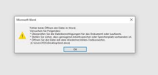 Dieses problem tritt auf, nachdem sie update 2670838 auf einem computer mit windows 7. Word Dateien Konnen Nicht Geoffnet Werden Zugriffsrechte Computerbase Forum